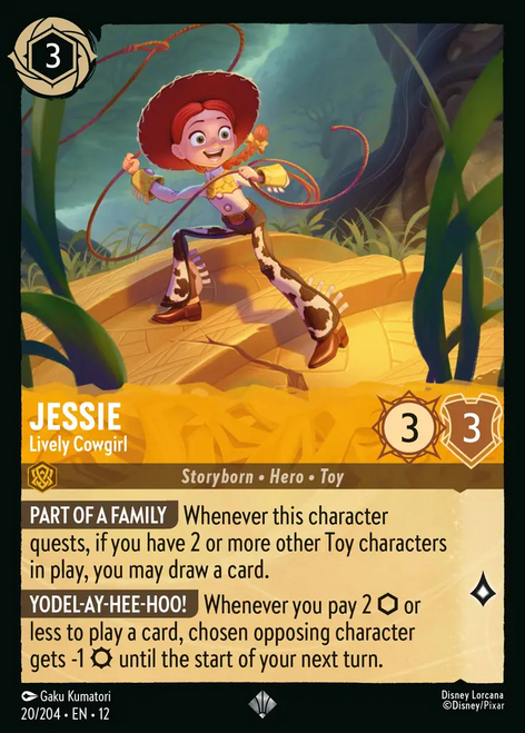 Jessie - Lively Cowgirl (Foil)