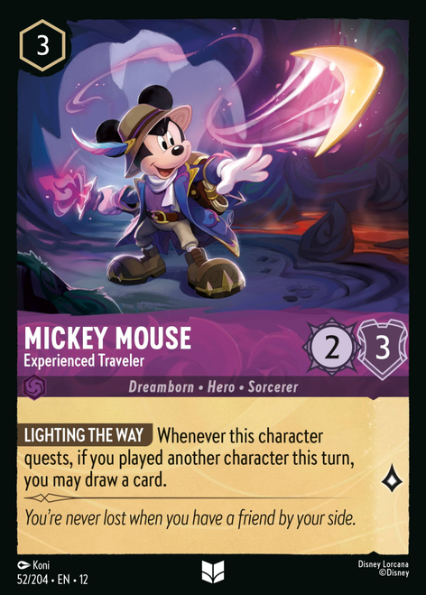 Mickey Mouse - Experienced Traveler (Foil)