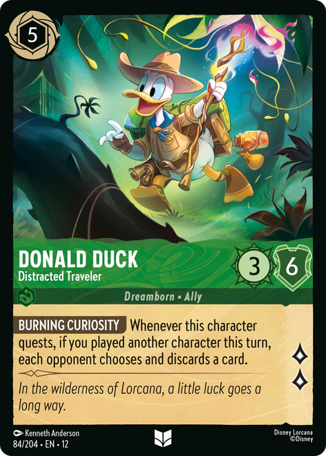 Donald Duck - Distracted Traveler (Foil)