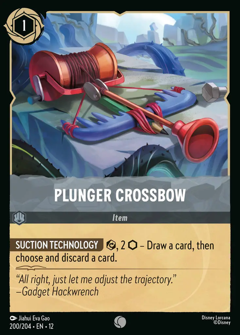 Plunger Crossbow (Foil)