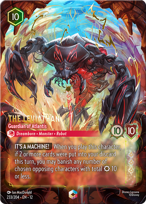 The Leviathan - Guardian of Atlantis (Enchanted Rare)