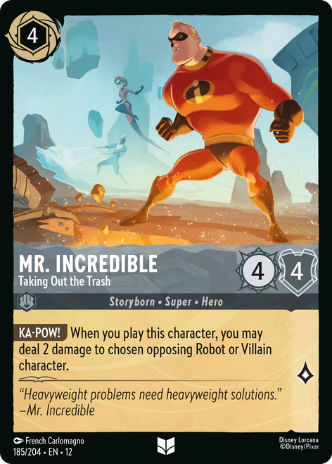 Mr. Incredible - Taking Out the Trash