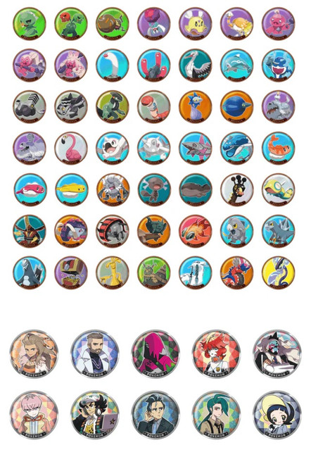 (SIMPLIFIED CHINESE) Paldea Magnet Coin Set Series 2