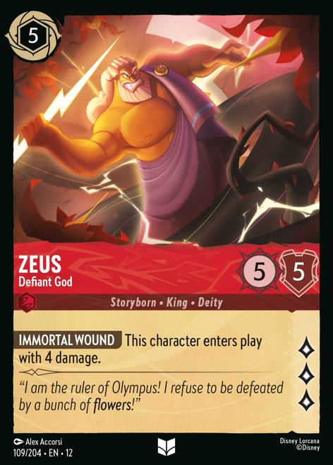 Zeus - Defiant God (Foil)