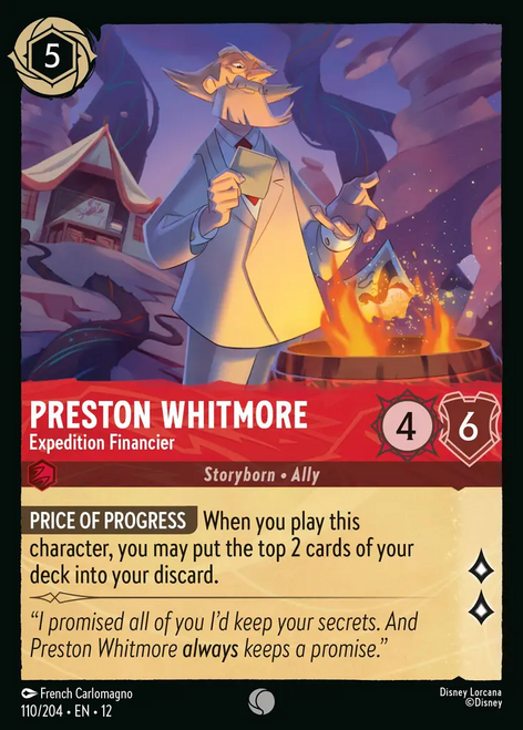 Preston Whitmore - Expedition Financier (Foil)