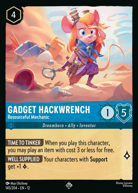 Gadget Hackwrench - Resourceful Mechanic (Foil)
