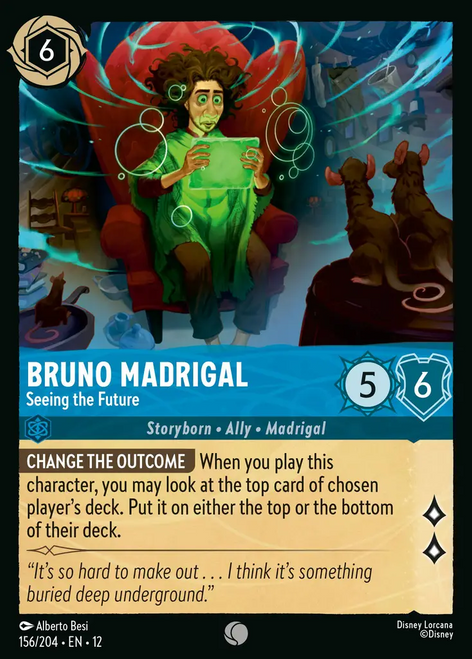 Bruno Madrigal - Seeing the Future (Foil)