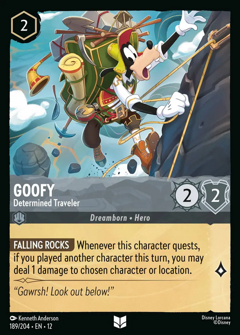 Goofy - Determined Traveler (Foil)