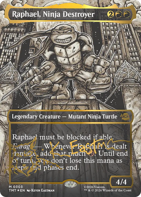 Raphael, Ninja Destroyer (Signature Headliner)