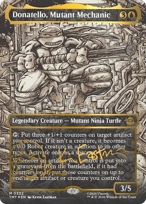 Donatello, Mutant Mechanic (Signature Headliner)