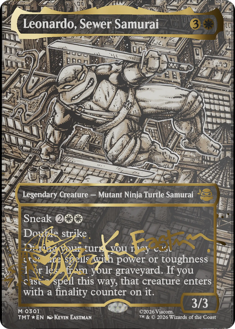 Leonardo, Sewer Samurai (Signature Headliner)