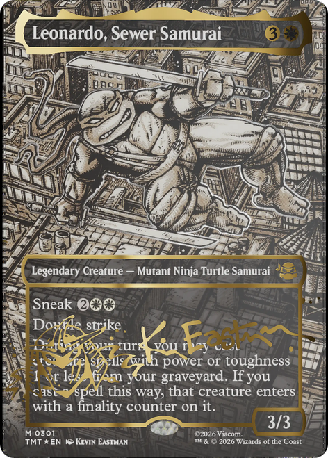 Leonardo, Sewer Samurai (Signature Headliner)