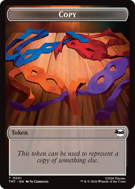 Teenage Mutant Ninja Turtles - Copy Token (Foil)