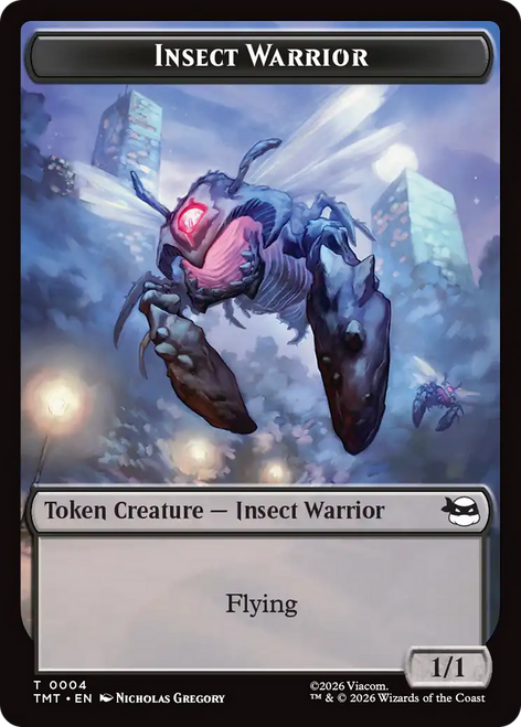 Teenage Mutant Ninja Turtles - Insect Warrior Token (Foil)