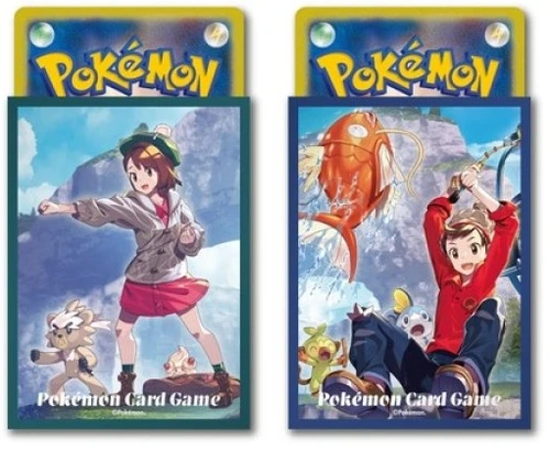 (JAPANESE) Sword & Shield Playmat Set: Victor & Gloria Gym Box