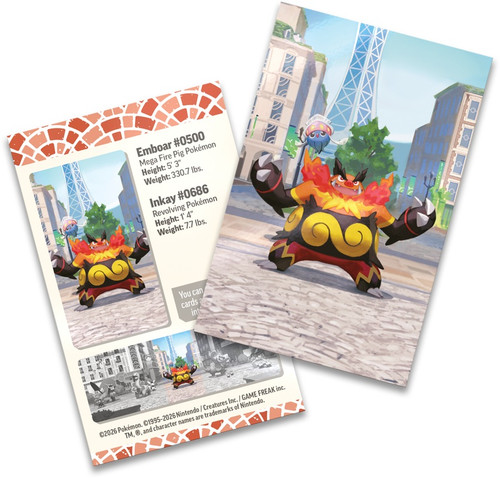 Lumiose City Mini Tin - Emboar