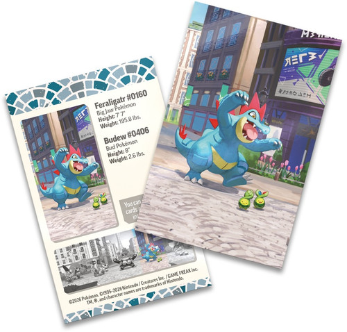 Lumiose City Mini Tin - Feraligatr