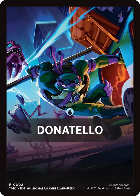 Teenage Mutant Ninja Turtles - Donatello (Front Summary Card)