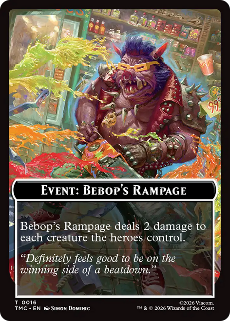 Teenage Mutant Ninja Turtles Commander - Event: Bebop's Rampage