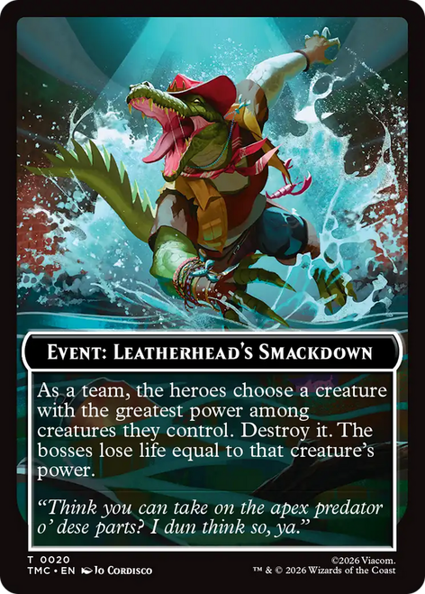 Teenage Mutant Ninja Turtles Commander - Event: Leatherhead's Smackdown
