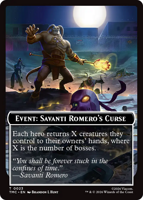 Teenage Mutant Ninja Turtles Commander - Event: Savanti Romero's Curse