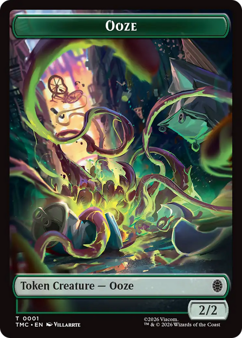 Teenage Mutant Ninja Turtles Commander - Ooze Token Token (Foil)
