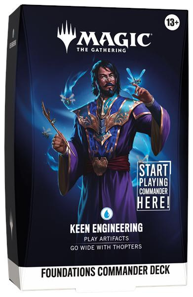 Foundations Commander Deck - Keen Engineering
