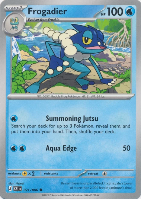 ME Chaos Rising 021/086 Frogadier