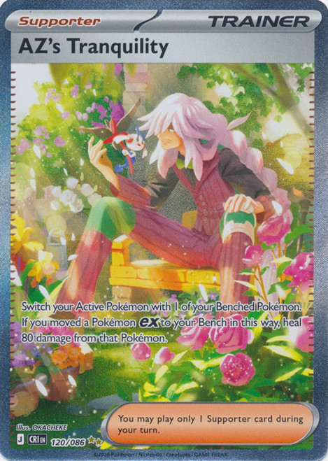 ME Chaos Rising 120/086 AZ's Tranquility (Special Illustration Rare)