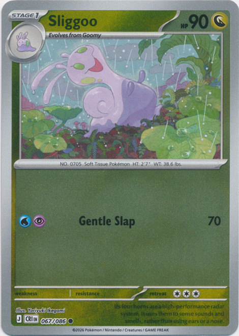 ME Chaos Rising 067/086 Sliggoo (Reverse Holo)