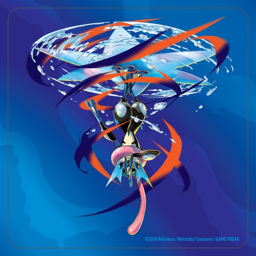 Pokemon Mega Greninja Sticker