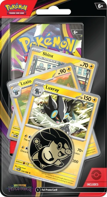 ME Pitch Black Premium Checklane Blister Luxray