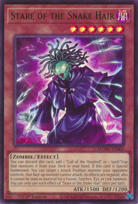 MZMU-EN003 Stare of the Snake Hair