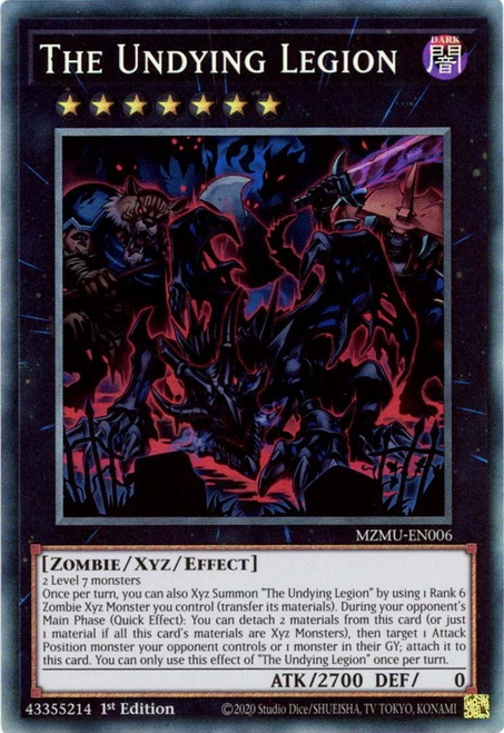 MZMU-EN006 The Undying Legion (Collector's Rare)