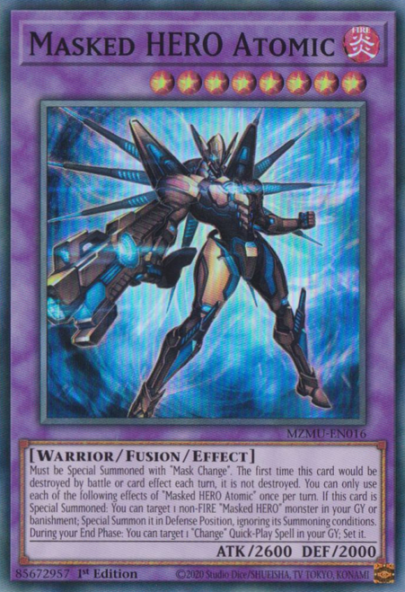 MZMU-EN016 Masked HERO Atomic