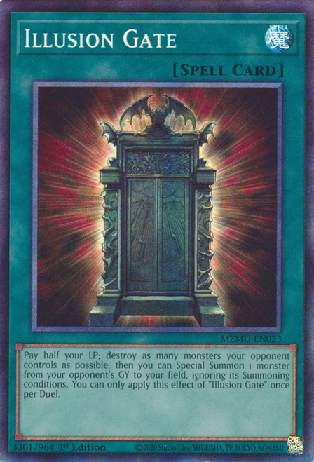 MZMU-EN023 Illusion Gate (Collector's Rare)