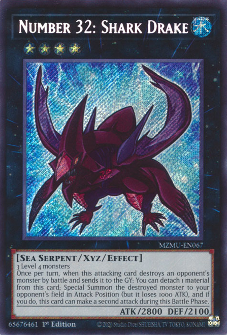 MZMU-EN067 Number 32: Shark Drake