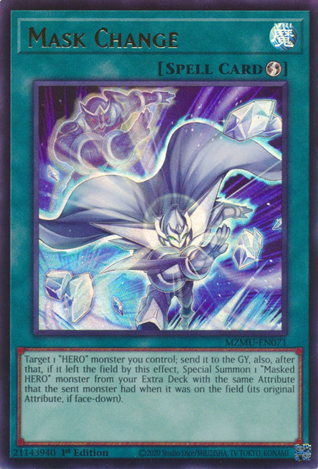 MZMU-EN071 Mask Change