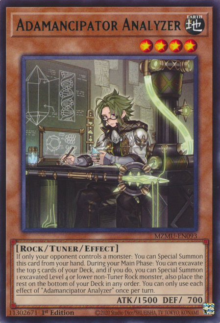 MZMU-EN093 Adamancipator Analyzer