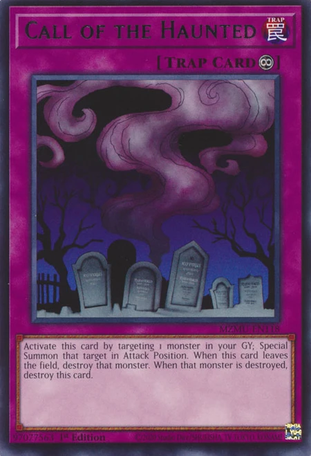 MZMU-EN118 Call of the Haunted (Rare)