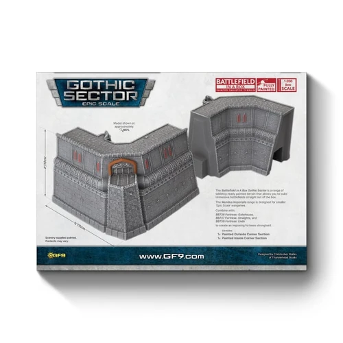 Battlefield in a Box - Gothic Sector: Mundus Imperialis Forttress Corners