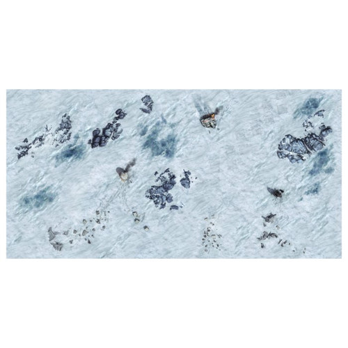 Galactic Warzones: Rebel Outpost Gaming Mat