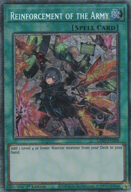 L26D-ENS08 Reinforcement of the Army (Starlight Rare) (Alternate Art)