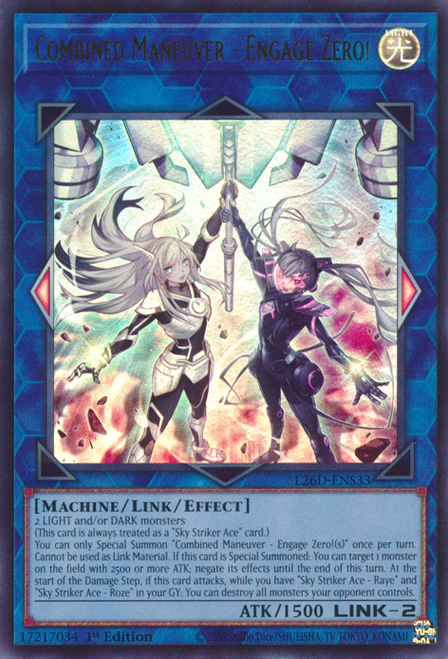 L26D-ENS33 Combined Maneuver - Engage Zero! (Ultra Rare)