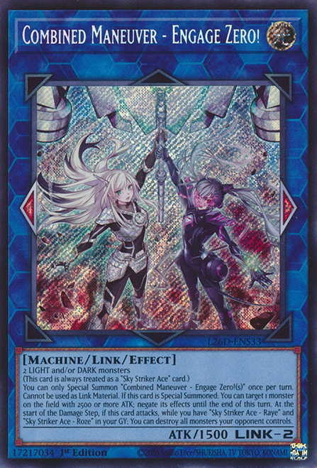 L26D-ENS33 Combined Maneuver - Engage Zero! (Secret Rare)