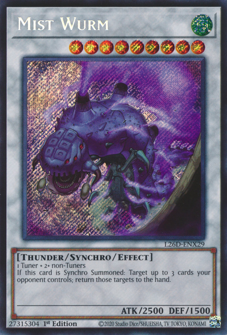L26D-ENX29 Mist Wurm (Secret Rare)