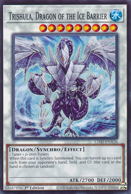 L26D-ENX36 Trishula, Dragon of the Ice Barrier