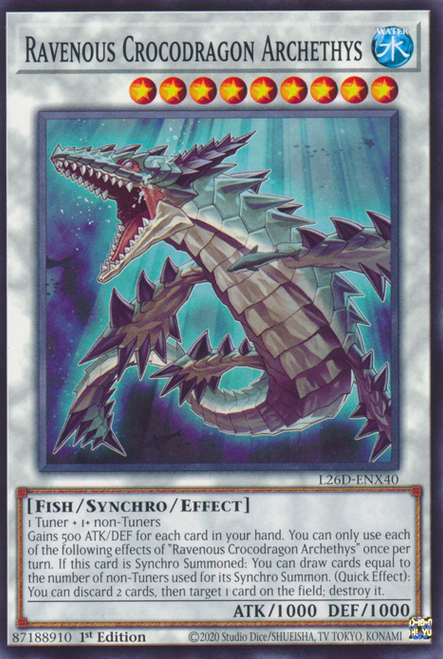 L26D-ENX40 Ravenous Crocodragon Archethys