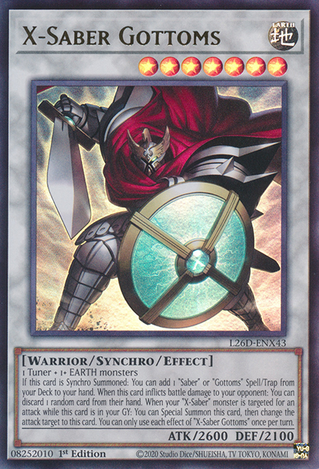 L26D-ENX43 X-Saber Gottoms (Ultra Rare)