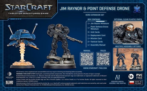 StarCraft - Terran Expansion Set: Jim Raynor & Point Defense Drone